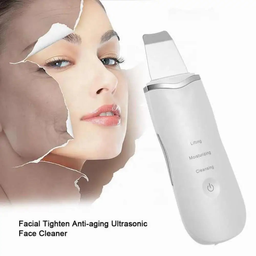Duo Reset — Spatule ultrasonique et rouleau facial Élixir Bloom